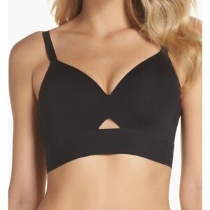 SPANX  NWOT WORKOUT TO WAVES MESH PANEL SPORTS BRA ,SZ:S, L ,XL